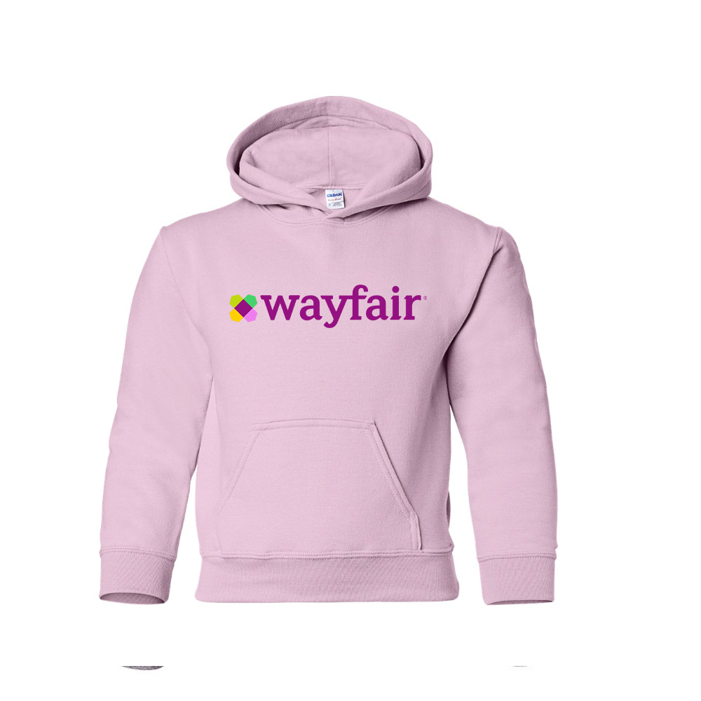 Youth Wayfair Logo Pullover Hoodie