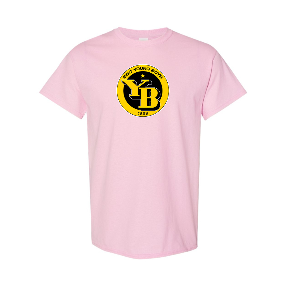 Men's Young Boys Soccer Cotton T-Shirt