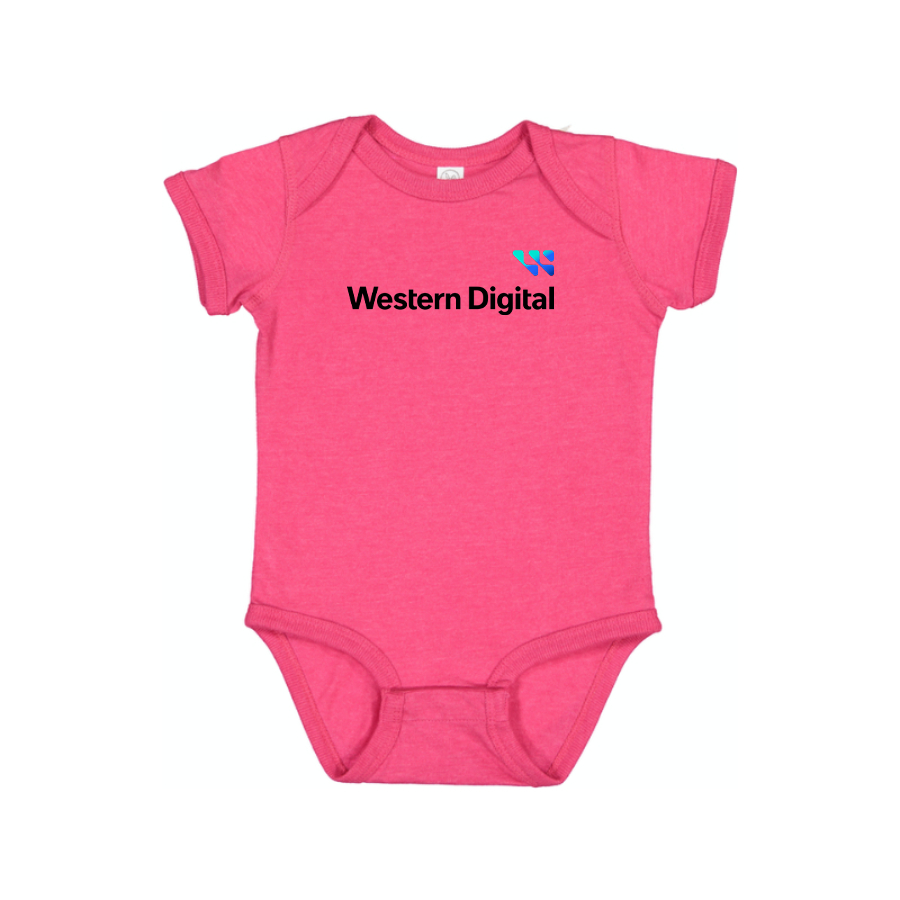 Western Digital Logo Baby Onesie Romper