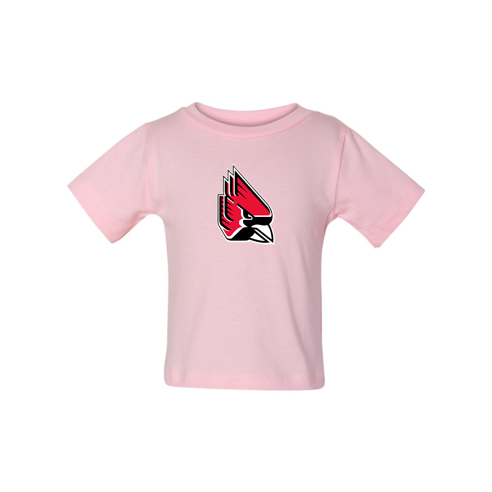 Ball State Cardinals BELLA CANVAS Infant Jersey Tee