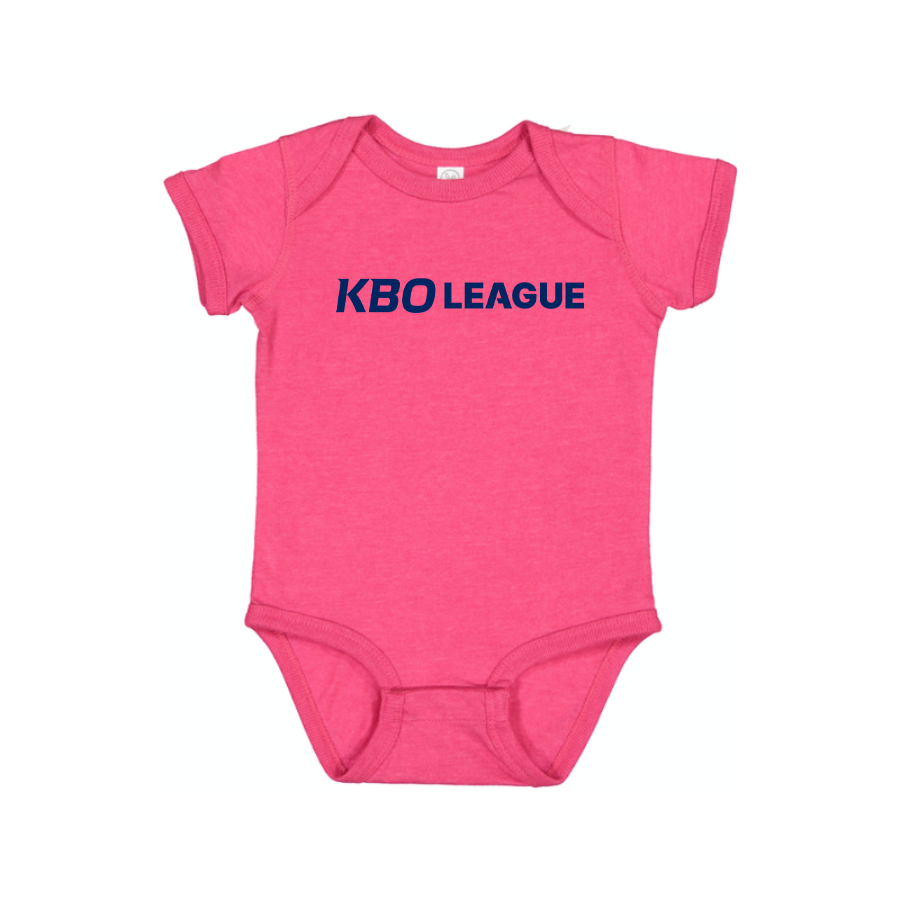KBO League Logo Baby Onesie Romper