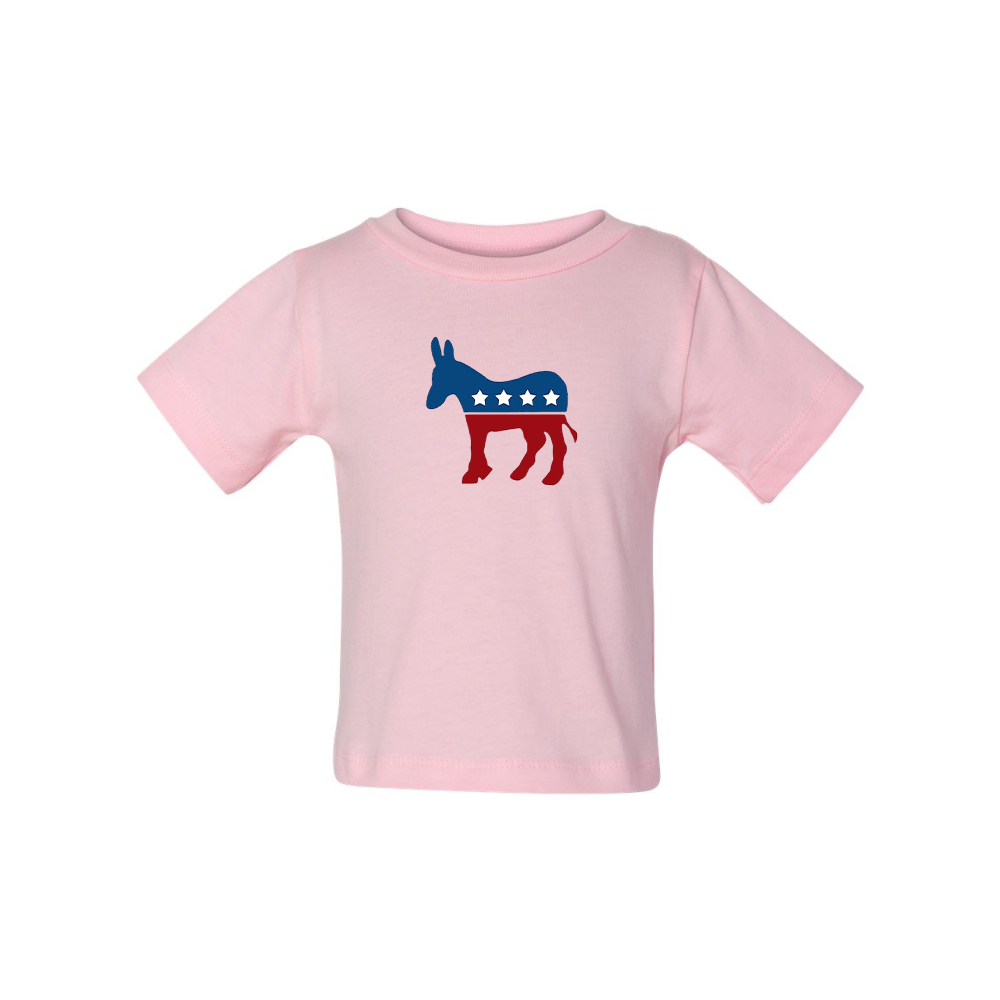 Democrat Election Symbol BELLA CANVAS Infant Jersey Tee