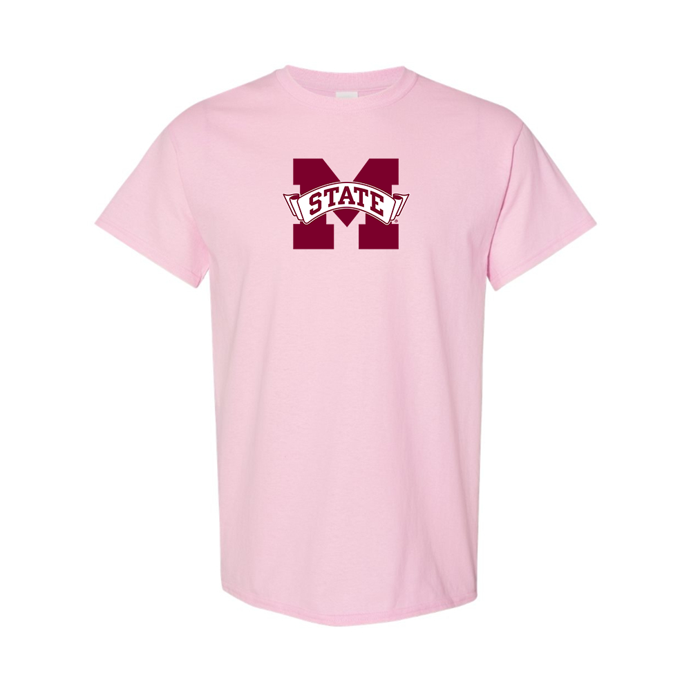 Men's  Mississippi State Bulldogs Logo Cotton T-Shirt