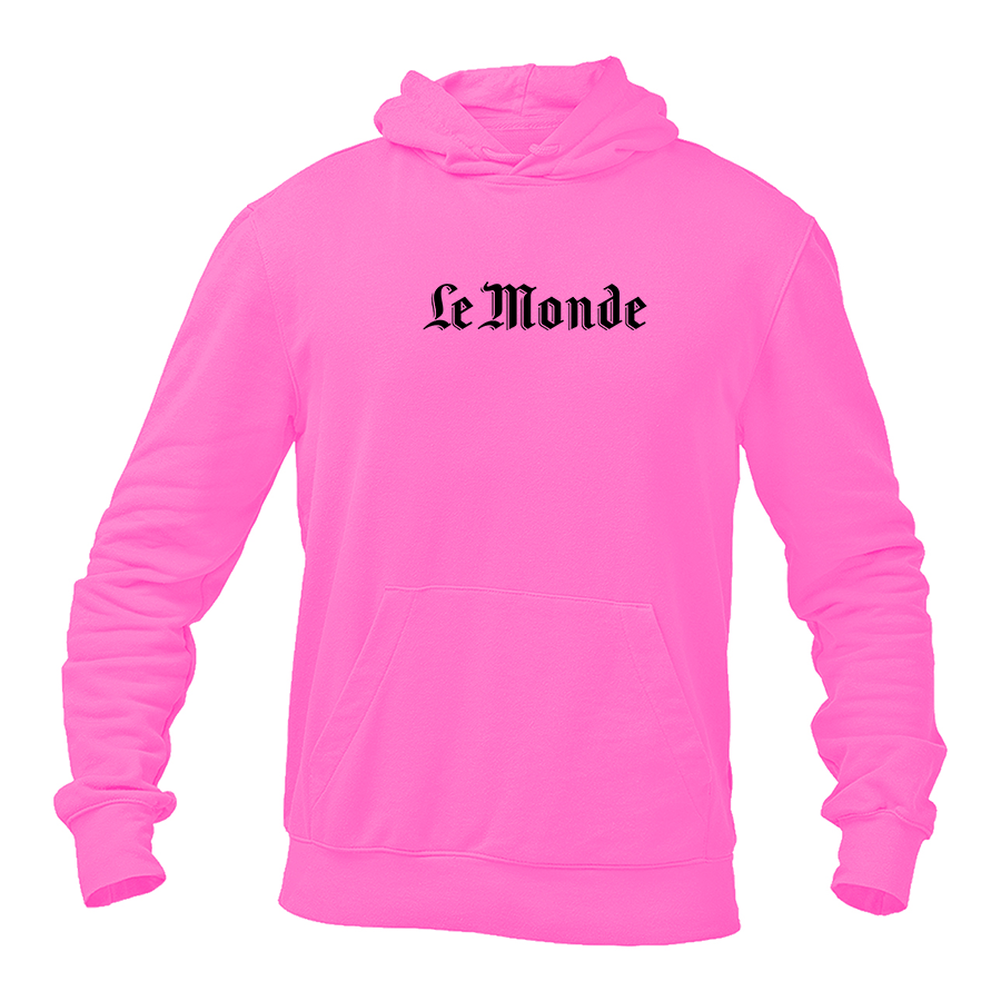 Men's Le Monde Logo Pullover Hoodie