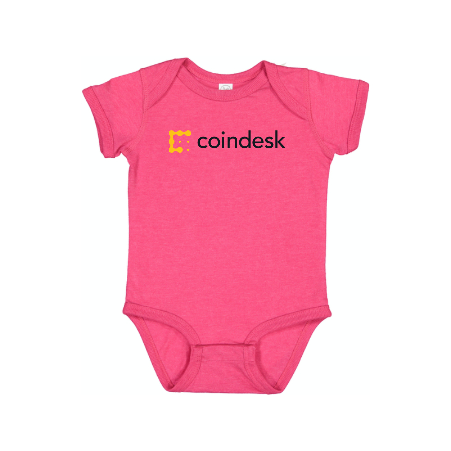 CoinDesk Logo Baby Onesie Romper