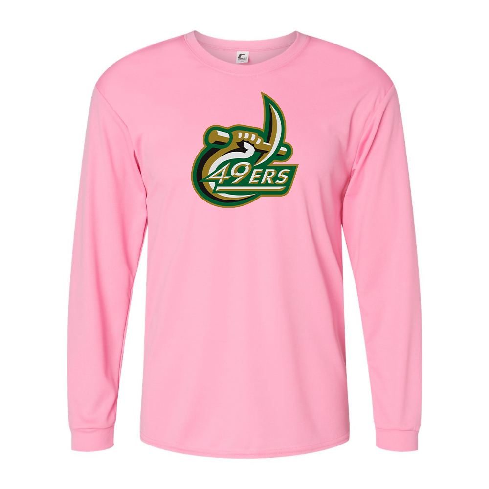 Men's Charlotte 49ers Performance Long Sleeve T-Shirt