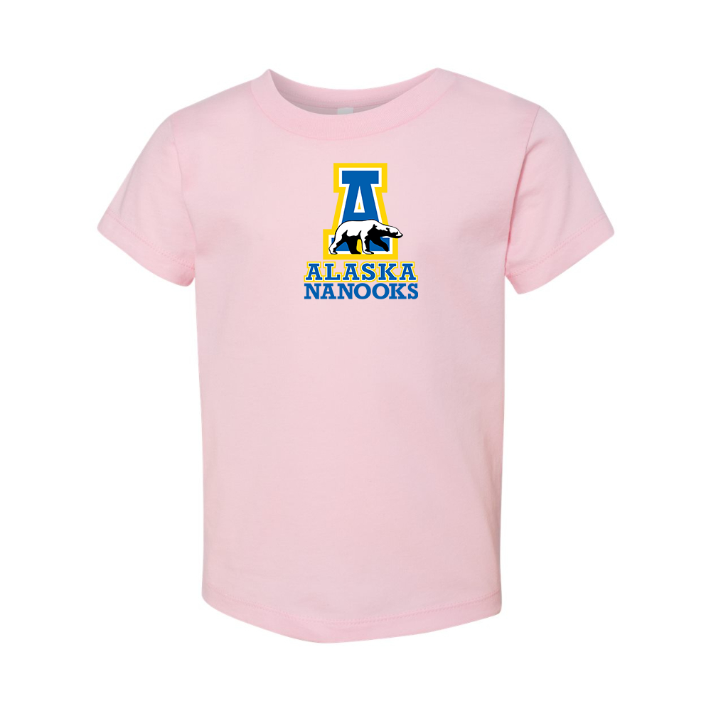 Alaska Nanooks BELLA  CANVAS Toddler Jersey Tee