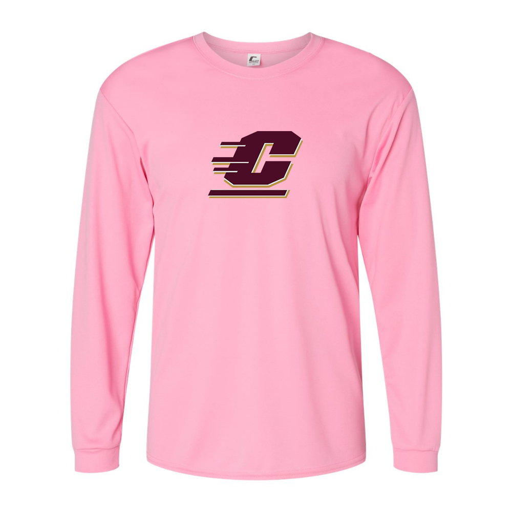 Men's Central Michigan Chippewas  Performance Long Sleeve T-Shirt