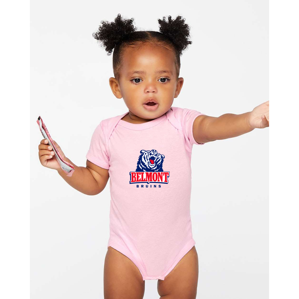 Belmont Bruins Rabbit Skins Infant Baby Rib Bodysuit