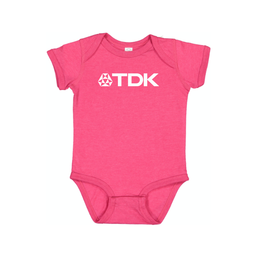 TDK Logo Baby Onesie Romper