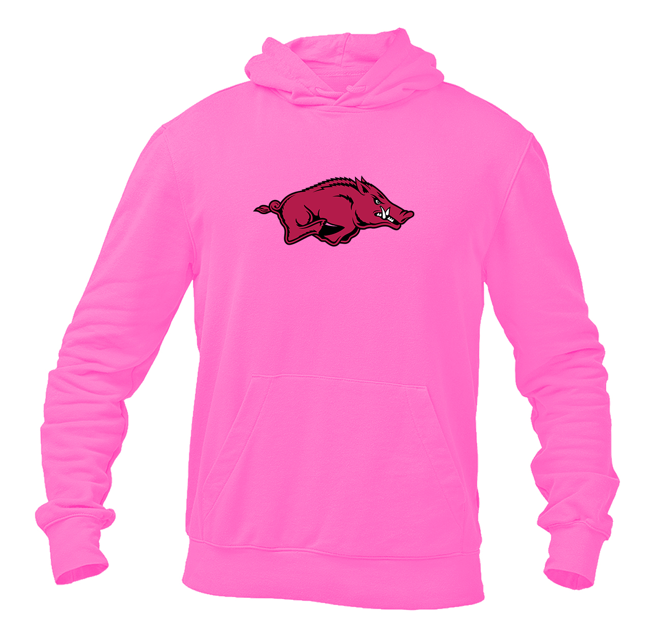 Men's Arkansas Razorbacks Gildan  Heavy Blend Hooded Sweatshirt