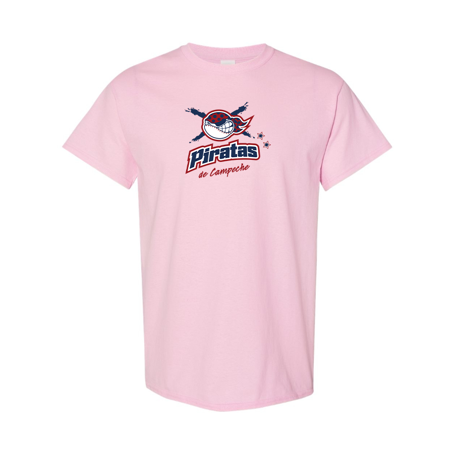 Men's Campeche Piratas  Logo Cotton T-Shirt