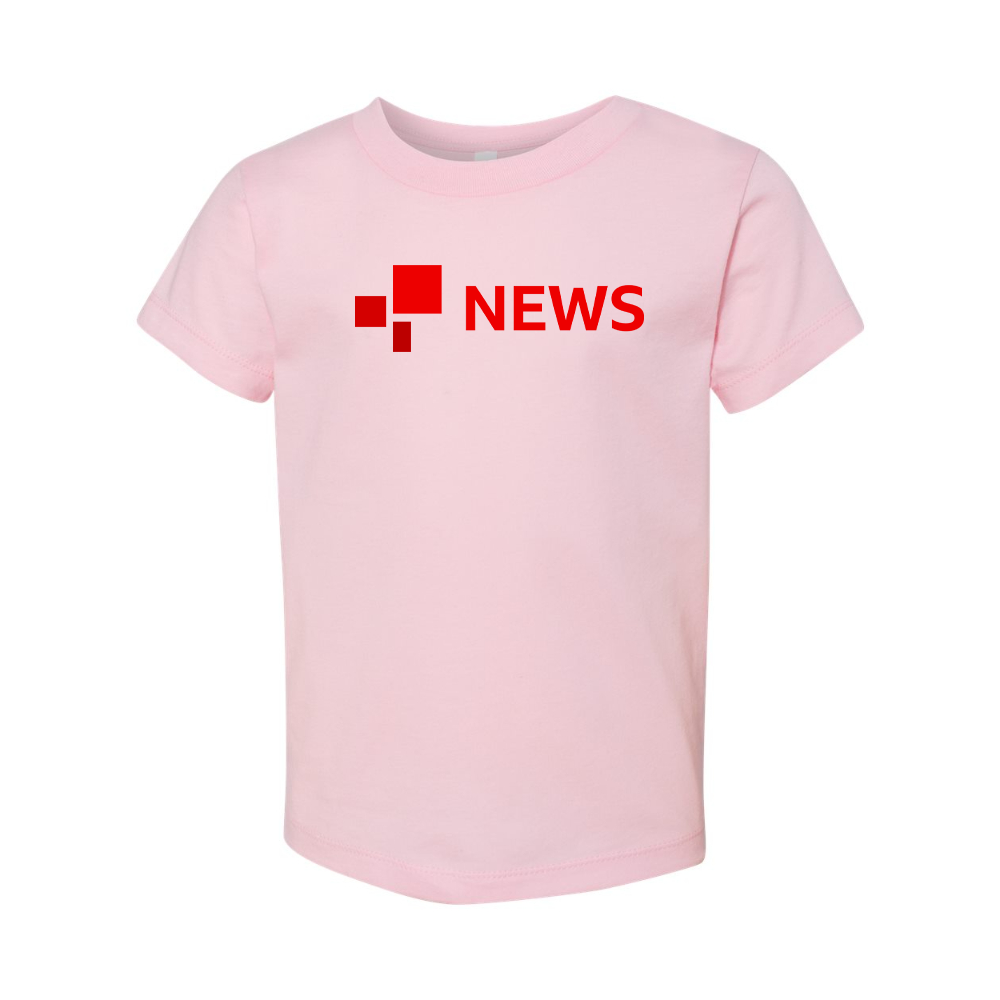 BBC News BELLA  CANVAS Toddler Jersey Tee