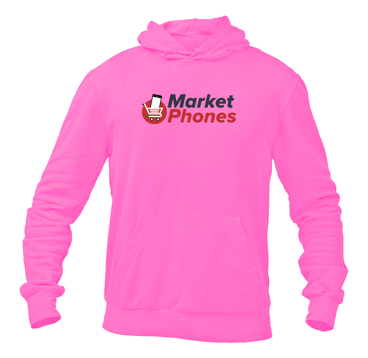 Men's MarketPhones.com Logo Pullover Hoodie
