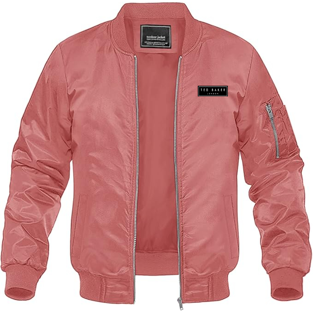 Men's  Ted Baker Lightweight Bomber Jacket Windbreaker Softshell Varsity Jacket Coat