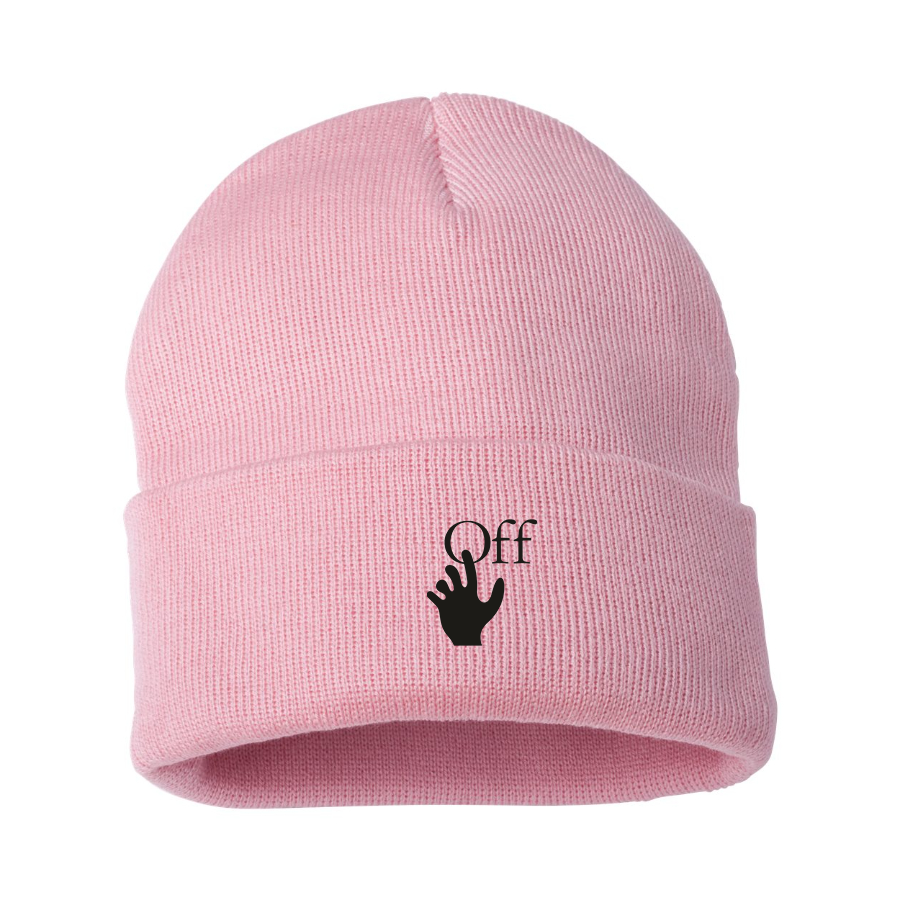 Off-White Hand Logo Beanie Hat