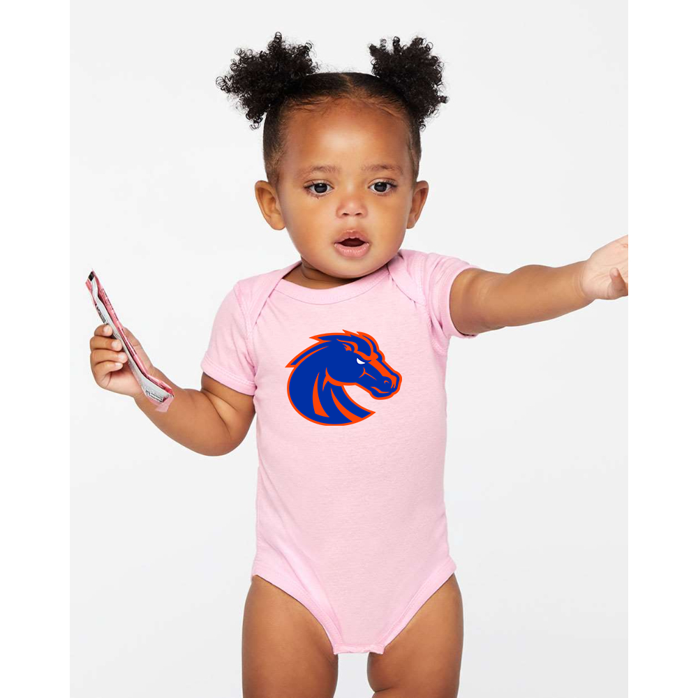 Boise State Broncos  Rabbit Skins Infant Baby Rib Bodysuit