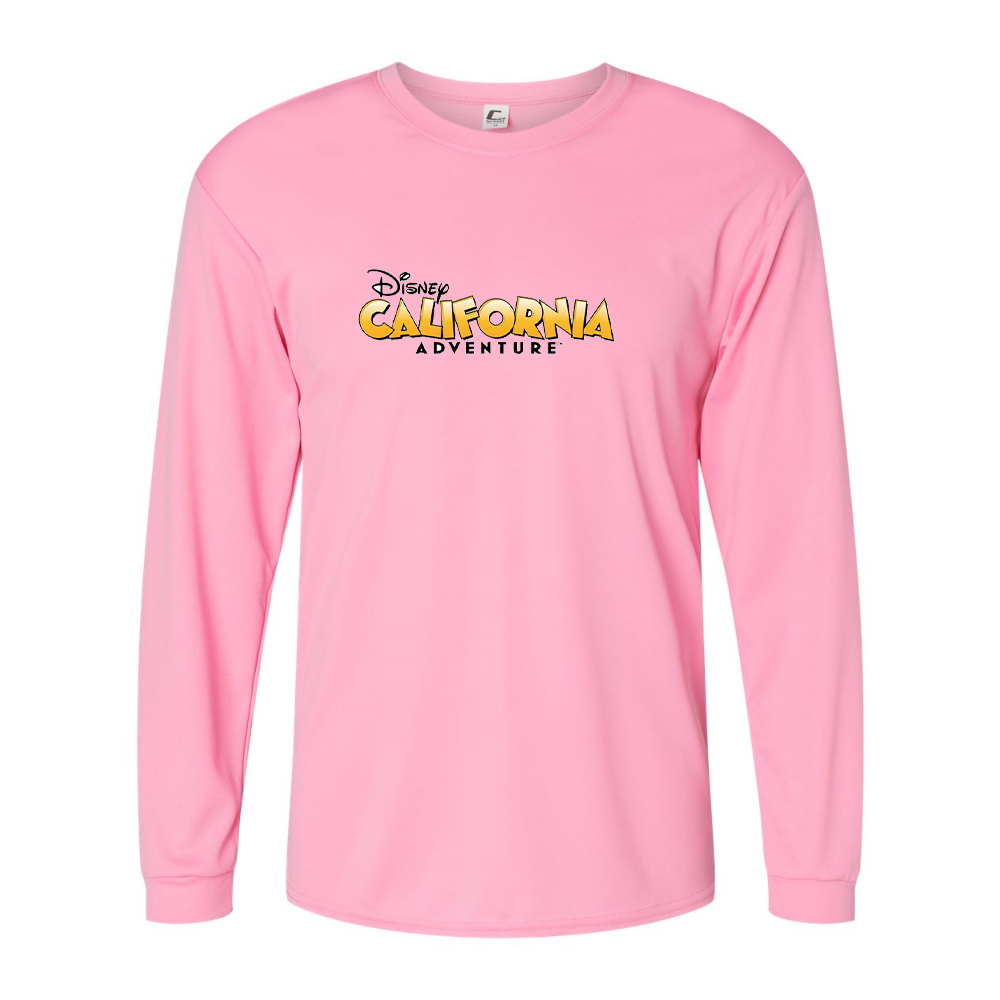Men's  Disney California Adventurel Performance Long Sleeve T-Shirt