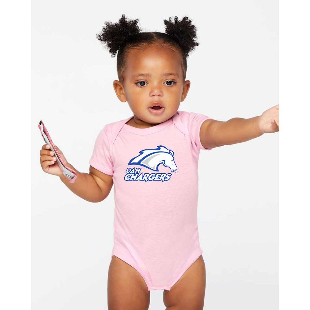 Alabama Huntsville Chargers Rabbit Skins Infant Baby Rib Bodysuit