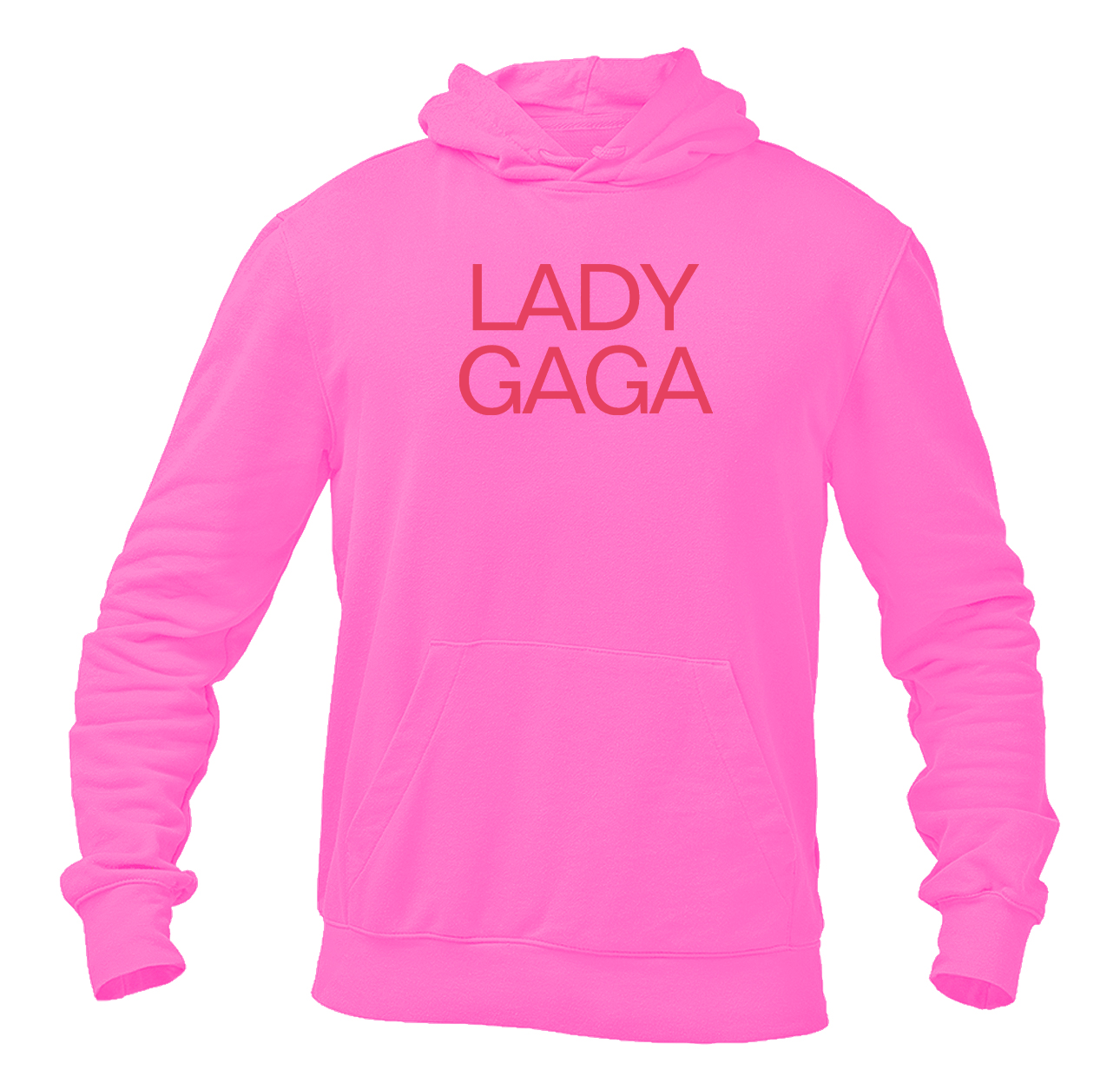 Men's Lady Gaga Logo Pullover Hoodie