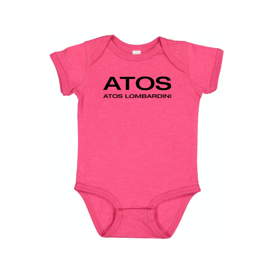 Atos Lombardini  Logo Baby Onesie Romper