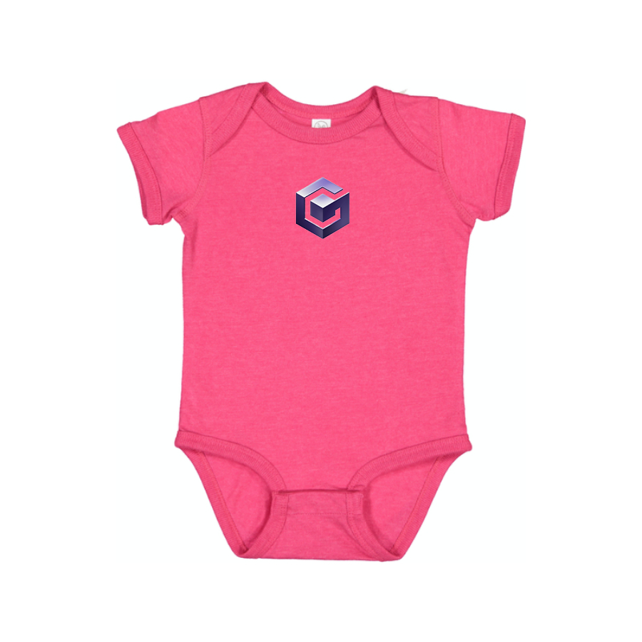 Nintendo GameCube Logo  Baby Onesie Romper