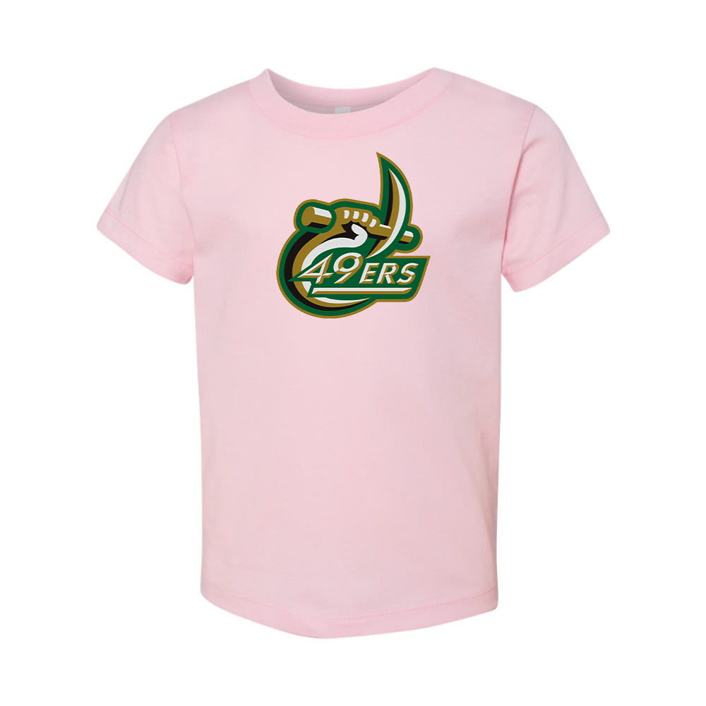 Charlotte 49ers BELLA  CANVAS Toddler Jersey Tee