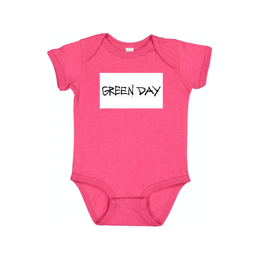 Green Day Logo Baby Onesie Romper