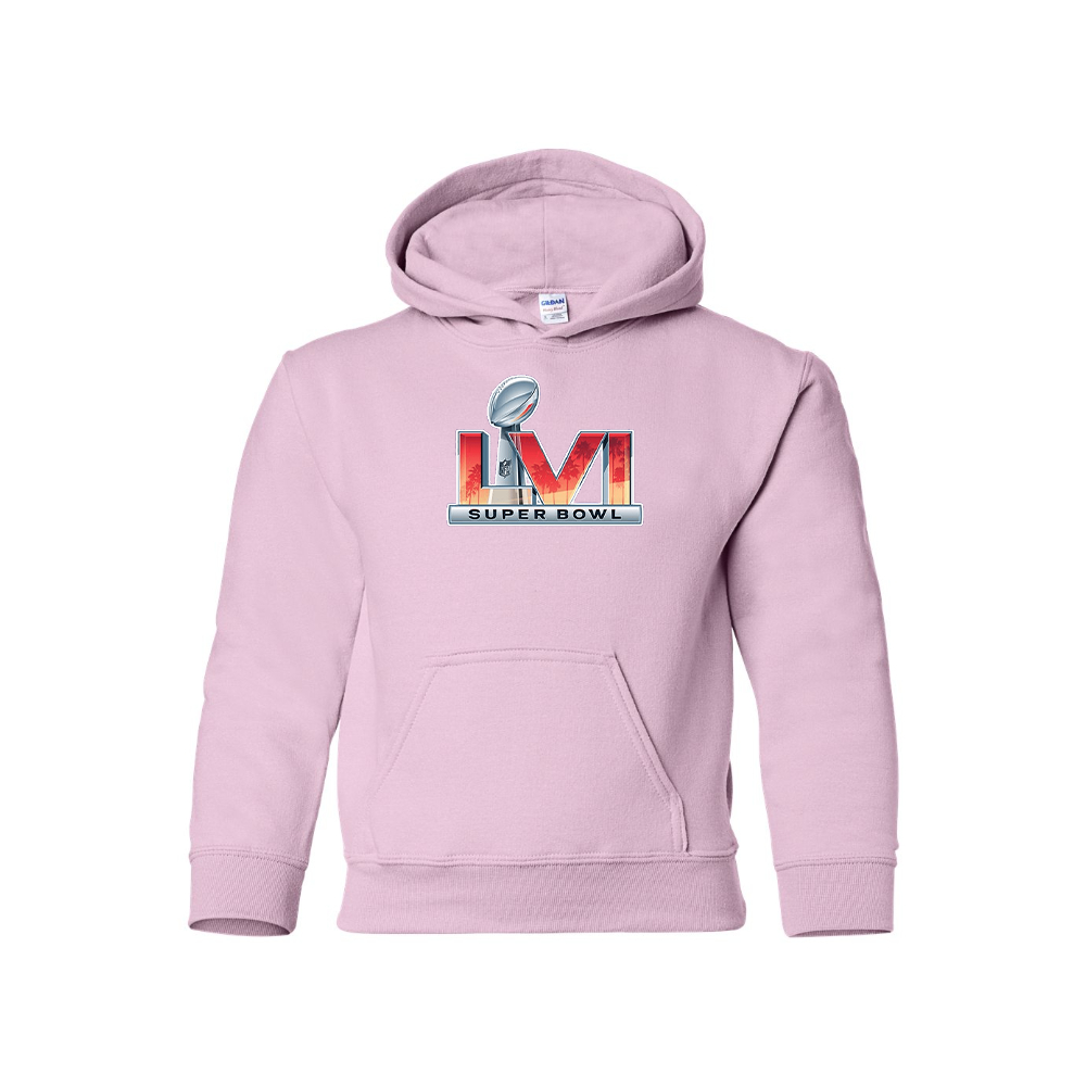 Youth Superbowl LVI Logo  Pullover Hoodie