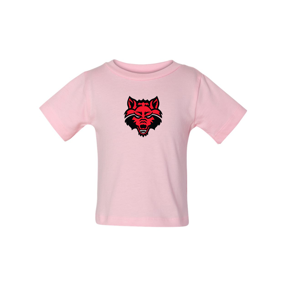 Arkansas State Red Wolves BELLA CANVAS Infant Jersey Tee