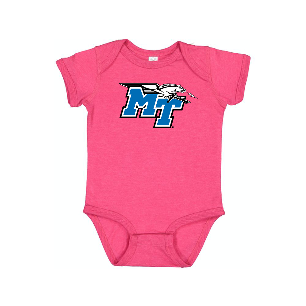 Middle Tennessee Blue Raiders  Baby Onesie Romper