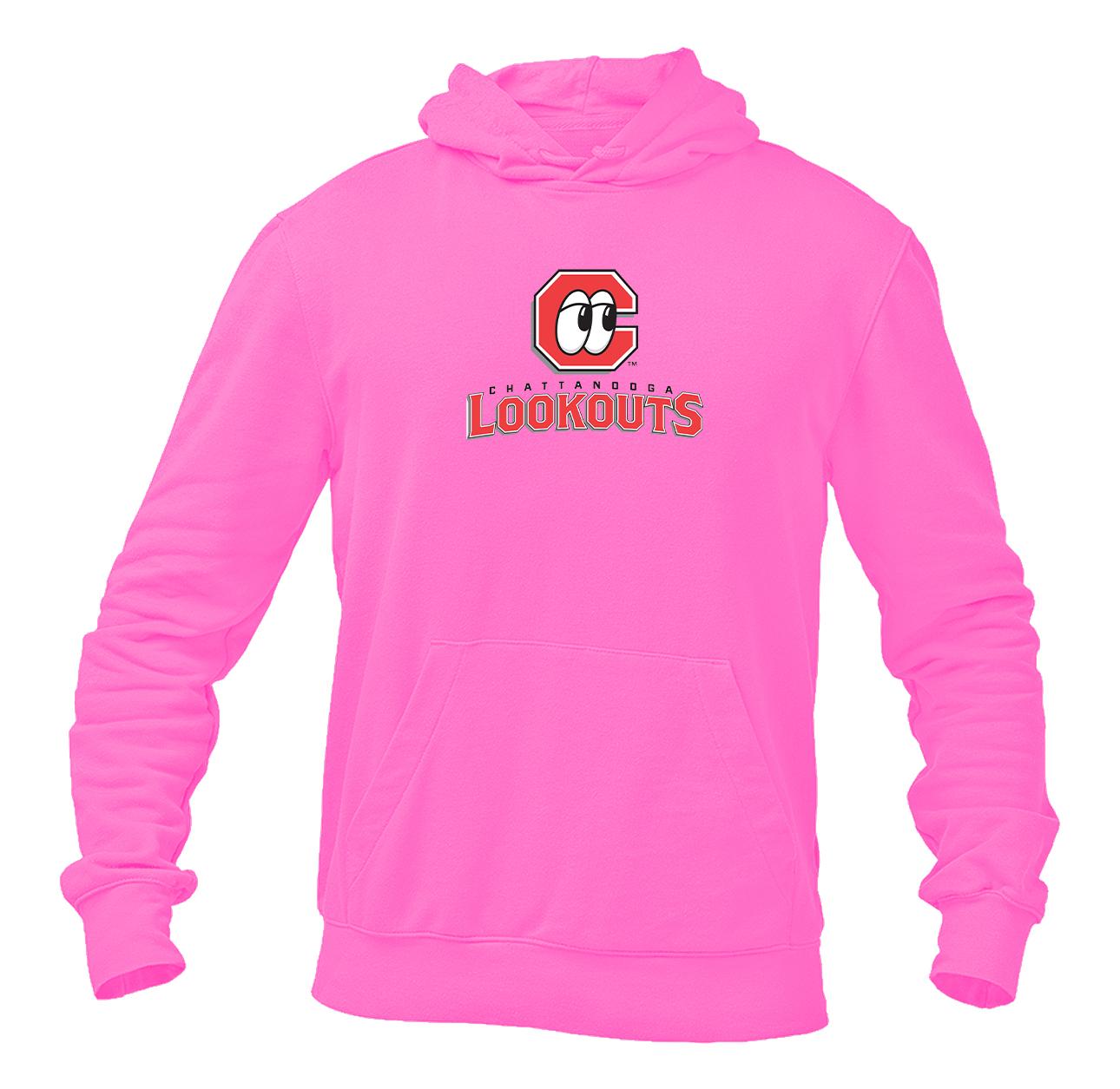 Men's Chattanooga Lookouts  Logo Pullover Hoodie