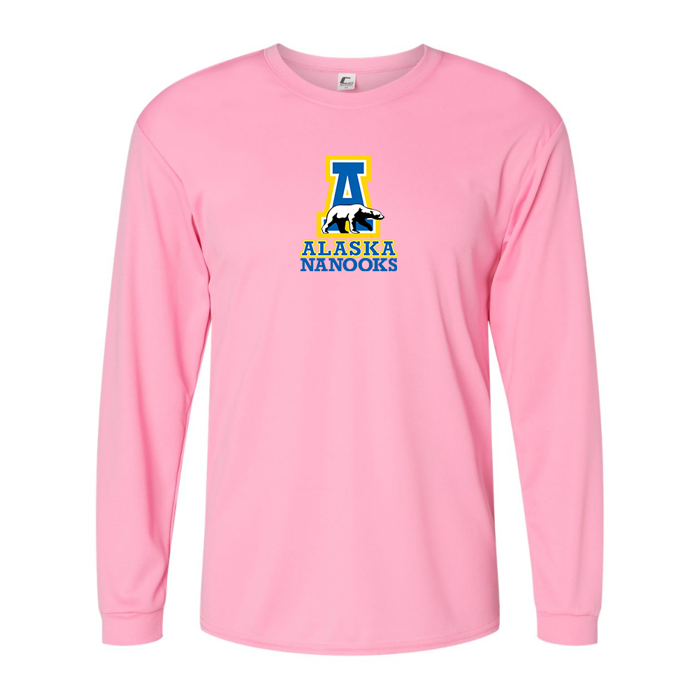 Men's Alaska Nanooks  Performance Long Sleeve T-Shirt