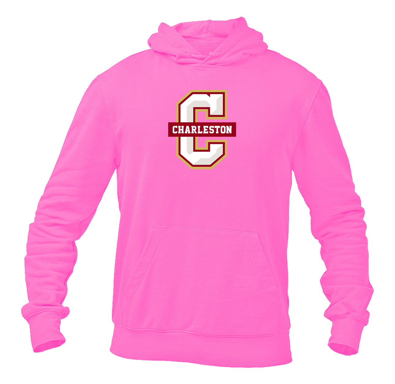 Men's Charleston Cougars Softstyle Midweight Hooded Sweatshirt