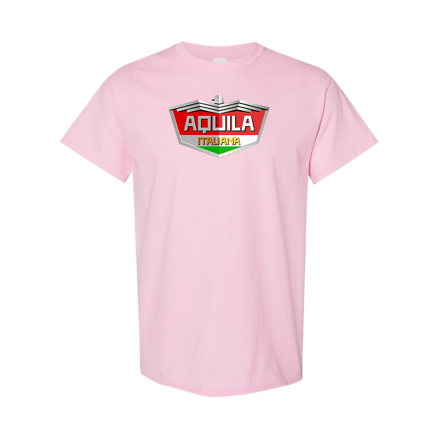 Men's Aquila Italiana  Logo Cotton T-Shirt