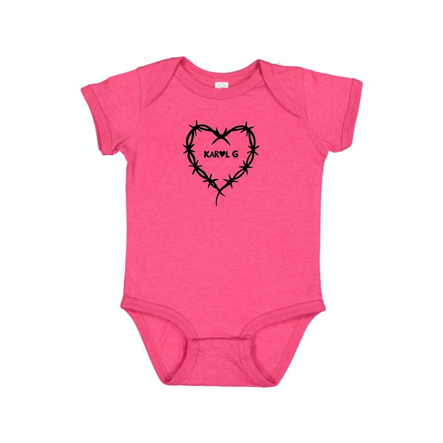 KAROL G Logo Baby Onesie Romper