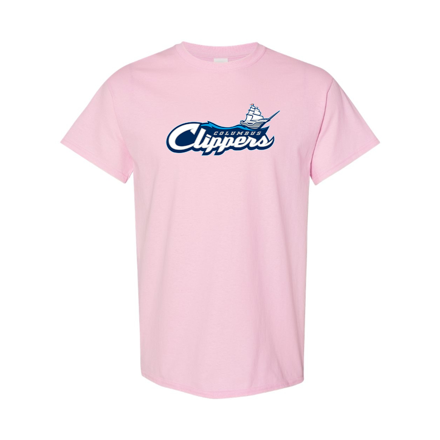 Men's Columbus Clippers Logo Cotton T-Shirt