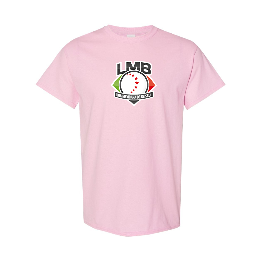 Men's Liga Mexicana de Béisbol Logo Cotton T-Shirt
