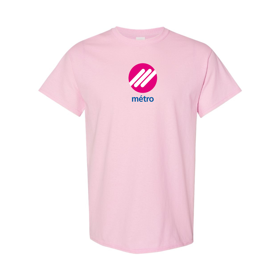 Men's Lausanne Métro Logo  Cotton T-Shirt
