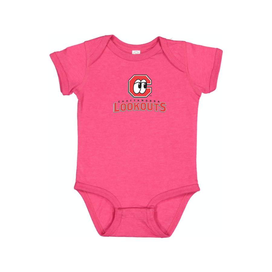 Chattanooga Lookouts  Logo Baby Onesie Romper