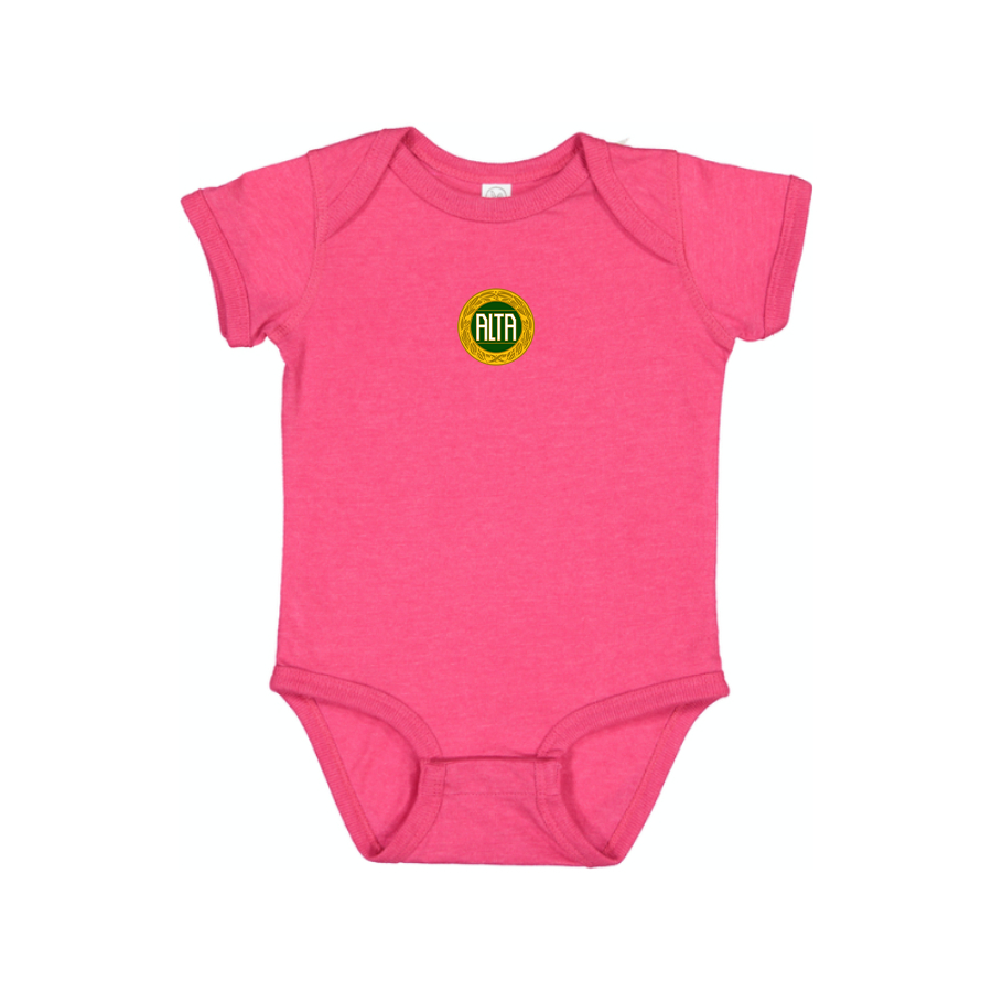 Alta Automobile  Logo Baby Onesie Romper