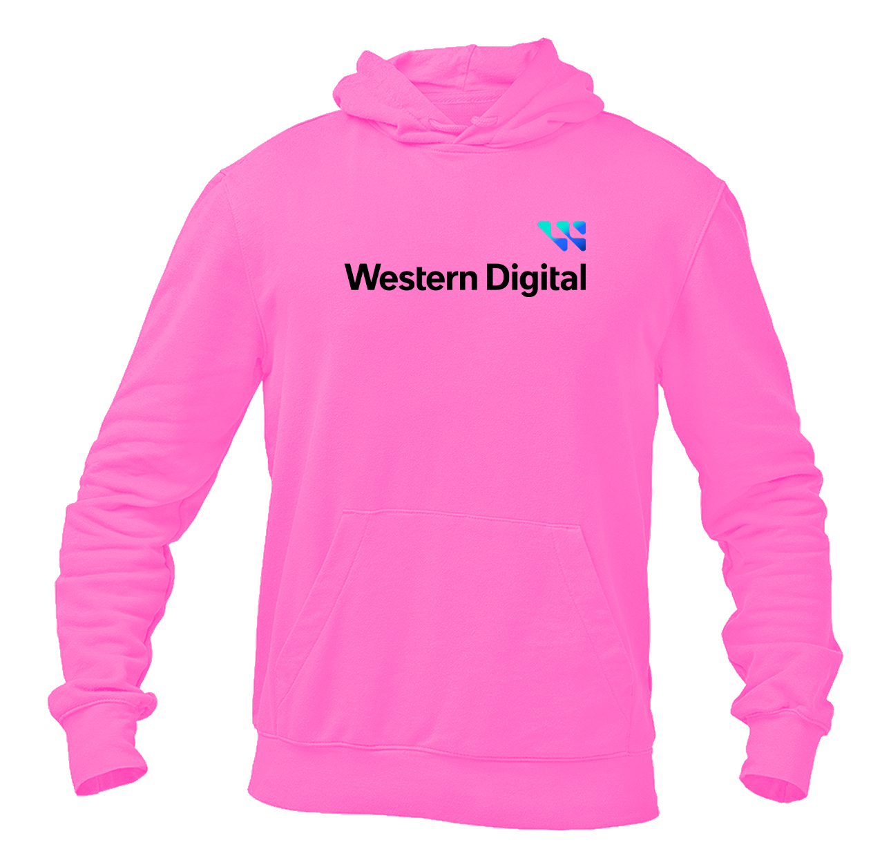 Men's Western Digital Logo Pullover Hoodie