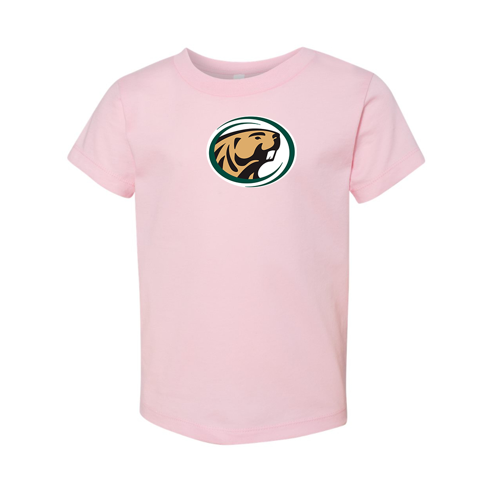 Bemidji State Beavers BELLA  CANVAS Toddler Jersey Tee