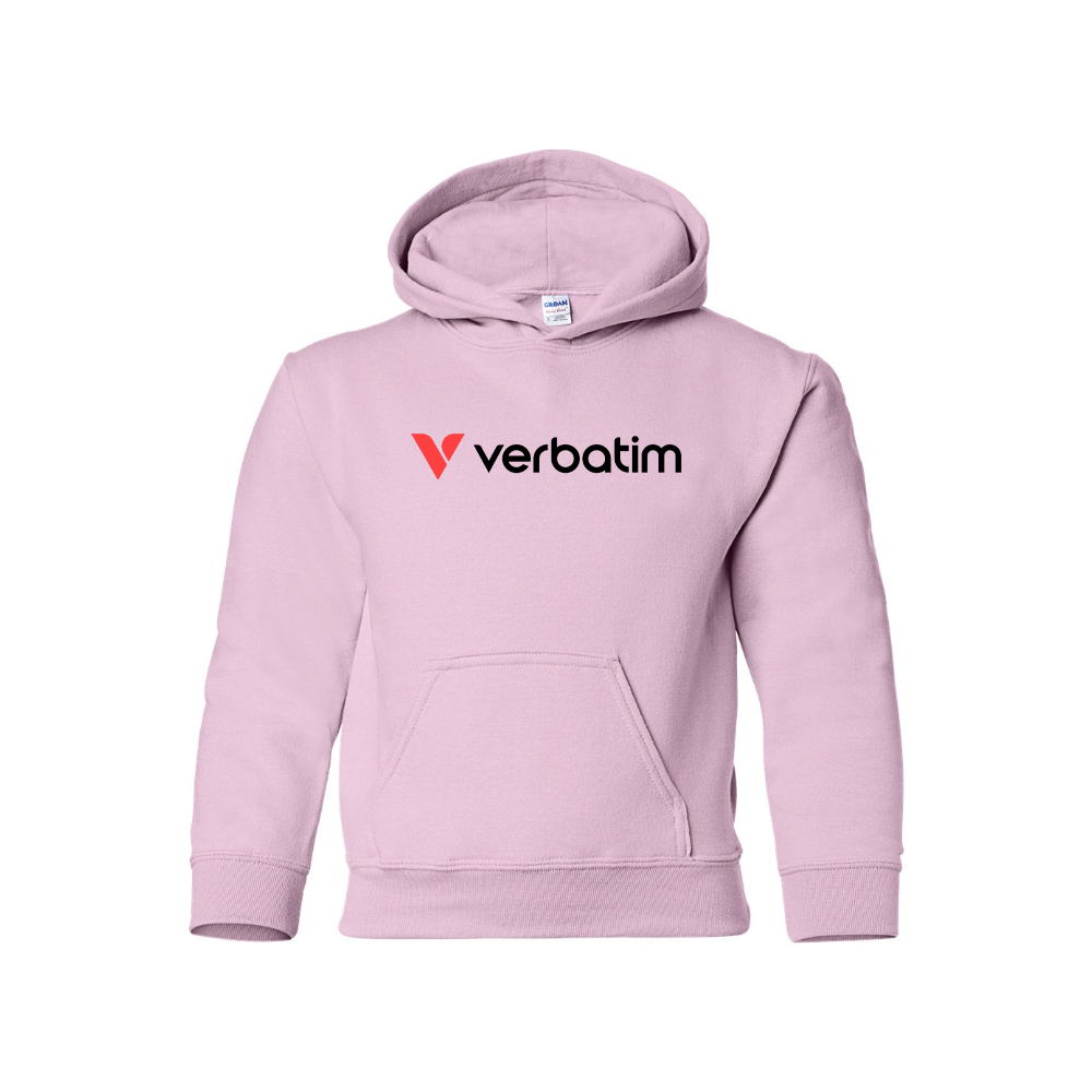 Youth  Verbatim  Logo  Pullover Hoodie