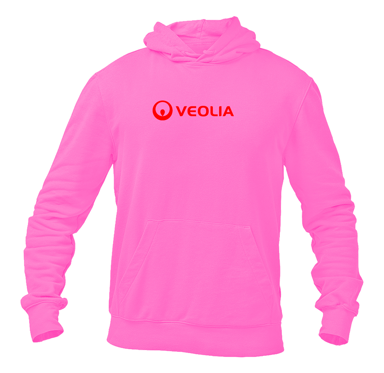 Men's Veolia Logo  Pullover Hoodie