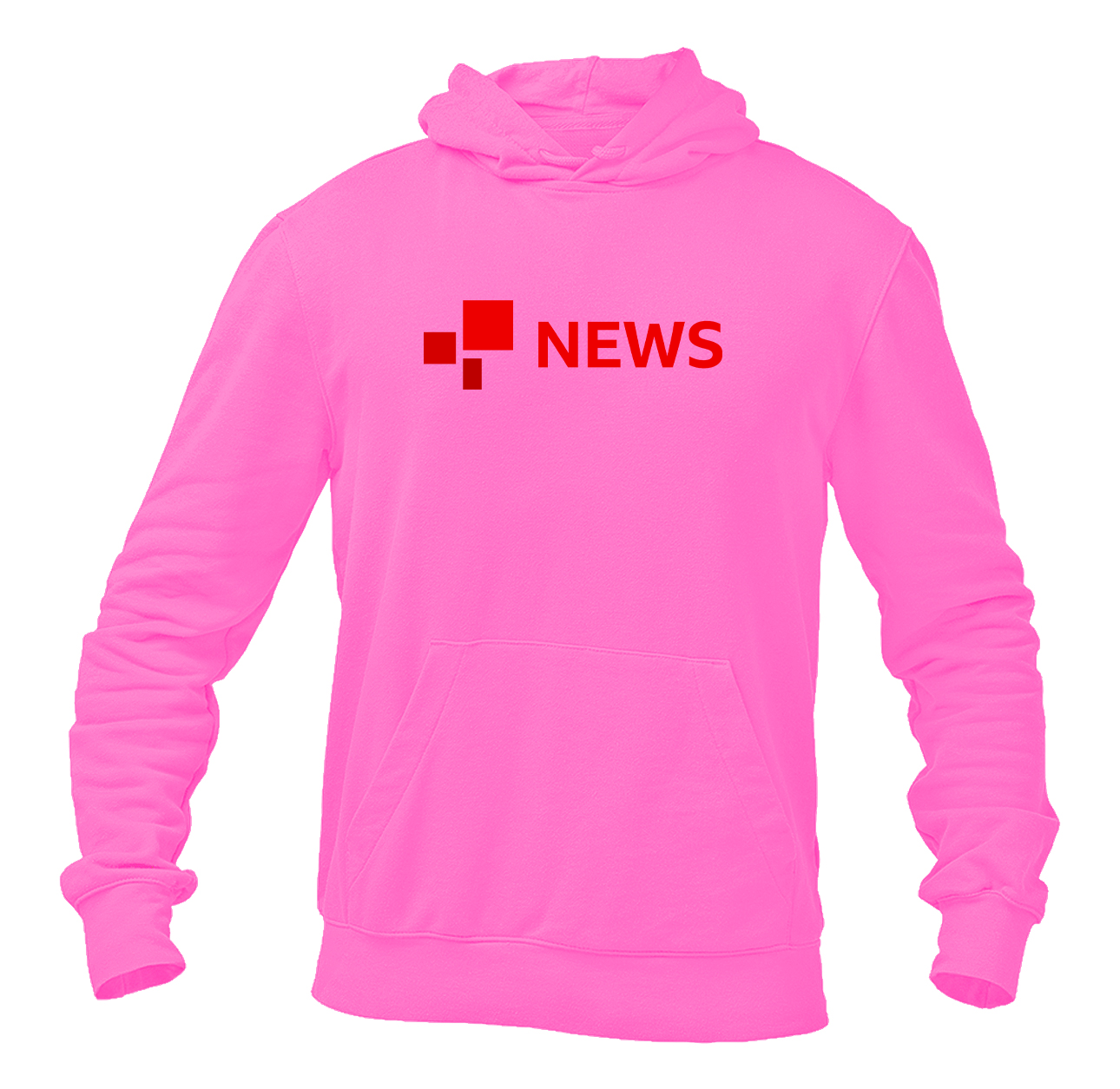 Men's  BBC News Softstyle Midweight Hooded Sweatshirt