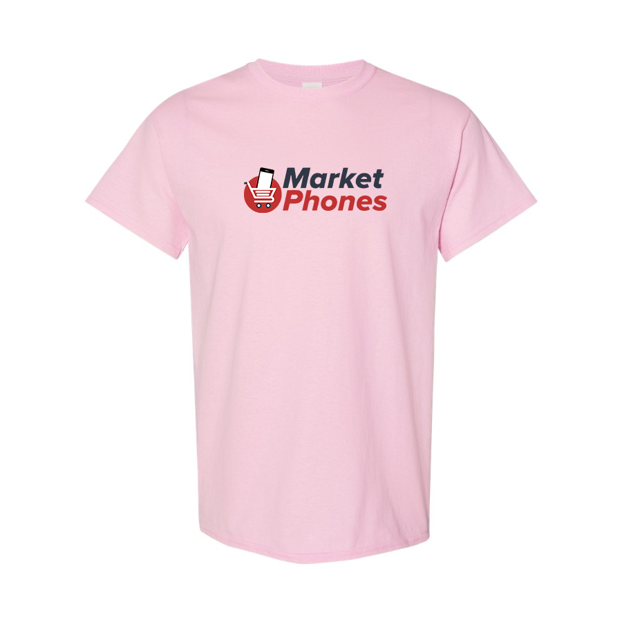 Men's MarketPhones.com Logo Cotton T-Shirt