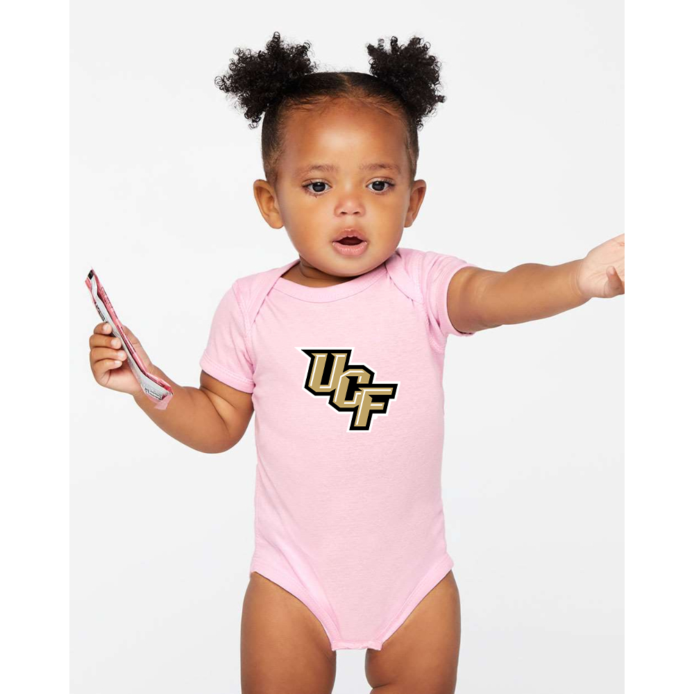 Central Florida Knights  Rabbit Skins Infant Baby Rib Bodysuit