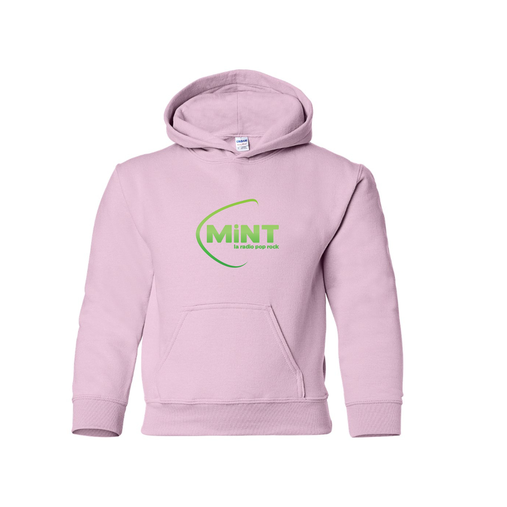 Youth Mint Radio Pullover Hoodie