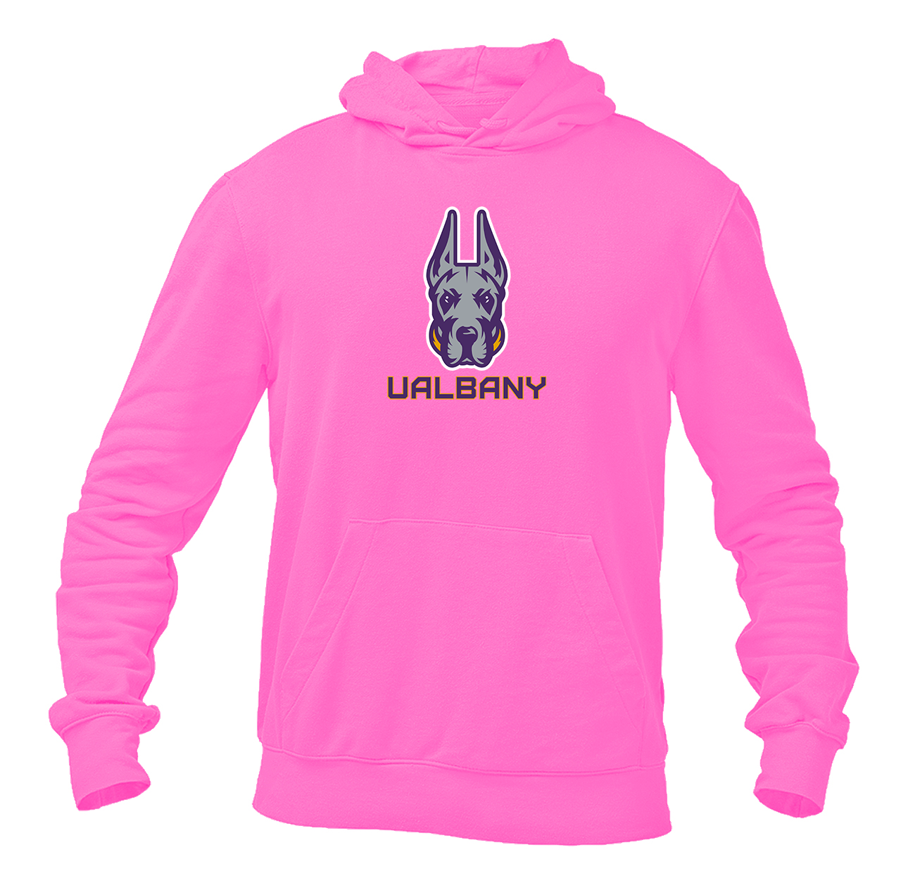 Men's Albany Great Danes Softstyle Midweight Hooded Sweatshirt